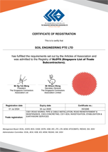 Registry of SLOTS – SCAL – Soil Engr 